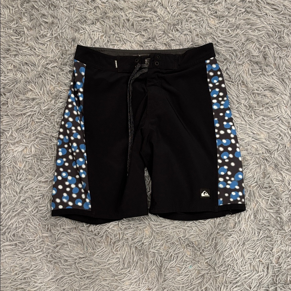 Quiksilver Black and Blue Board Shorts